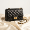 Quilted Chain Strap Flap Bag