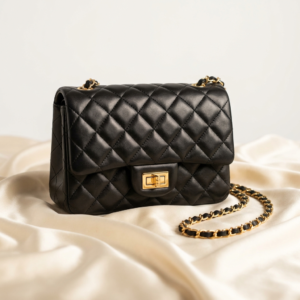 Quilted Chain Strap Flap Bag