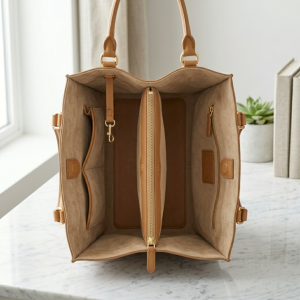 IMG_20260616_151415 Structured Top Handle Tote Bag