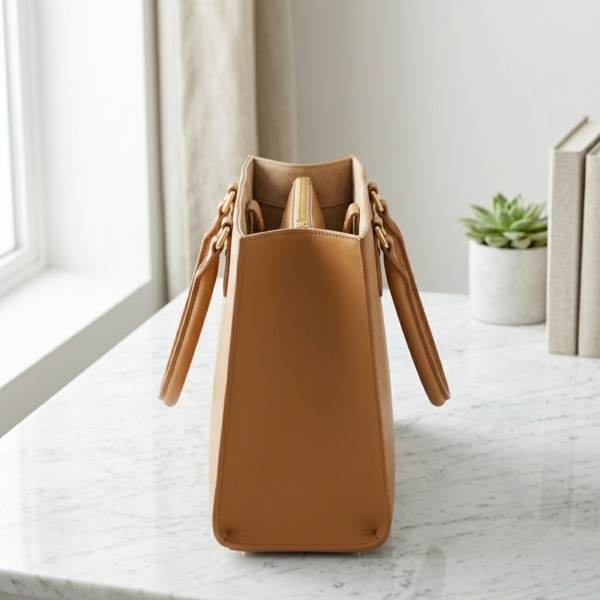 IMG_20260616_151438 Structured Top Handle Tote Bag