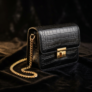 Croc Embossed Crossbody Bag